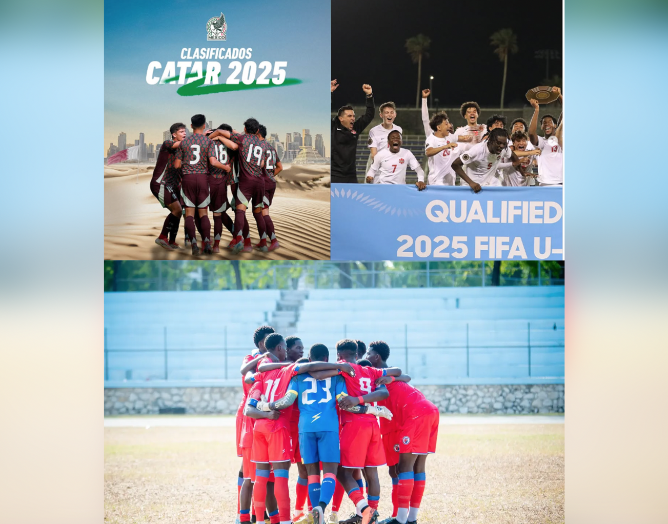 U-17 : Haïti et le Canada iront au Qatar, le Costa Rica et le Mexique aussi